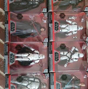 Disney Elite Star Wars Die Cast action figurines  Brand new in boxes. Never open